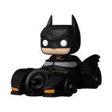 Boneco Funko Pop! Rides Deluxe DC Comics - Batman 85 Anos - Batman no Batmóvel (1989)