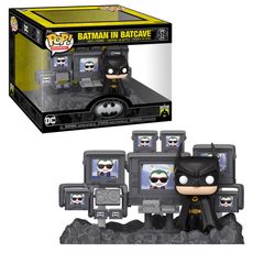 Boneco Funko Pop! Moment DC Comics - Batman 85 Anos - Batman na Batcaverna (1989)