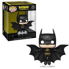 Boneco Funko Pop! Deluxe DC Comics -  Batman 85 Anos - Batman Voando (1989)