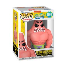 Boneco Funko Pop! Bob Esponja 25 anos - Patrick Jogos do Mestre-Cuca