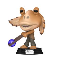 Boneco Funko Pop! Star Wars A Ameaça Fantasma - Jar Jar Binks com Booma Balls