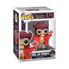 Boneco Funko Pop! Disney - A Bela Adormecida 65 anos - Coruja como Príncipe