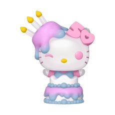 Boneco Funko Pop! Sanrio Hello Kitty 50 Anos - Hello Kitty no Bolo