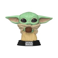 Boneco Funko Pop! Star Wars Mandalorian - Baby Yoda com Tigela