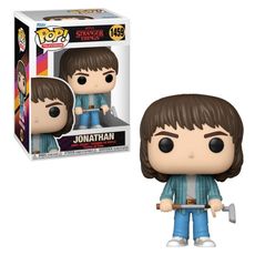 Boneco Funko Pop! Stranger Things - Jonathan com Taco de Golfe