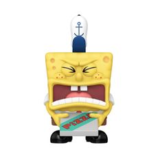 Boneco Funko Pop! Bob Esponja 25 anos - Bob Esponja Entregador de Pizza