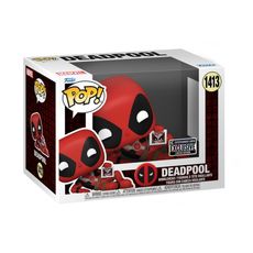 Boneco Funko Pop! Marvel Deadpool com Foto do Wolverine