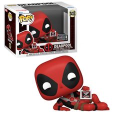 Boneco Funko Pop! Marvel Deadpool com Foto do Wolverine