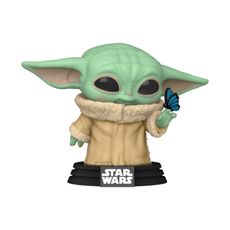 Boneco Funko Pop! Star Wars Mandalorian - Grogu c/ Borboleta