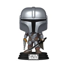 Boneco Funko Pop! Star Wars - Mandaloriano com Darksaber