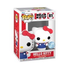 Boneco Funko Pop! Sanrio Hello Kitty com Laço Vermelho