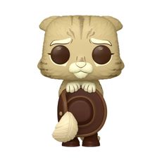 Boneco Funko Pop! DreamWorks Shrek 30 Anos - Gato de Botas (Sepia)