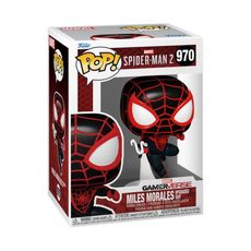 Boneco Funko Pop! Games - Homem-Aranha 2 - Miles Morales Traje Atualizado