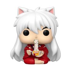 Boneco Funko Pop! InuYasha - InuYasha com Ramen