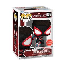 Boneco Funko Pop! Games - Homem-Aranha 2 - Miles Morales Traje Evoluído