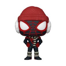 Boneco Funko Pop! Marvel Homem-Aranha - Miles Morales Traje de Inverno