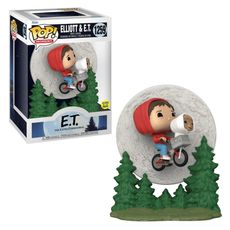 Boneco Funko Pop! Elliott e E.T. Voando