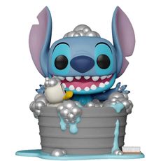 Boneco Funko Pop! Deluxe Disney - Stitch na Banheira