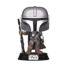 Boneco Funko Pop! Star Wars Mandalorian - Mandaloriano Metálico