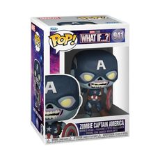 Boneco Funko Pop! Marvel What If…? - Capitão América Zumbi