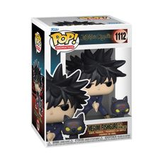Boneco Funko Pop! Jujutsu Kaisen - Megumi Fushiguro com Cão Divino