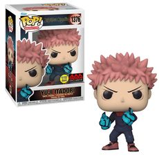 Boneco Funko Pop! Jujutsu Kaisen - Yuji Itadori com Punho Divergente