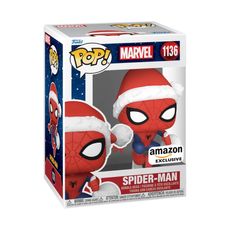 Boneco Funko Pop! Marvel Homem-Aranha Natalino