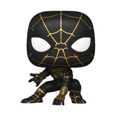 Boneco Funko Pop! Marvel Homem-Aranha no Traje Preto e Dourado