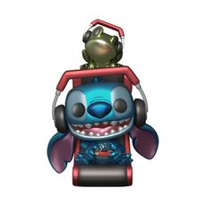 Boneco Funko Pop! Plus Disney Lilo & Stitch Gamer Metálico