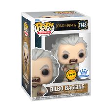 Boneco Funko Pop! O Senhor dos Anéis - Bilbo Bolseiro Chase