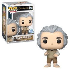 Boneco Funko Pop! O Senhor dos Anéis - Bilbo Bolseiro com Chase