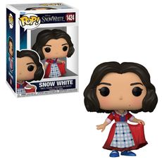 Boneco Funko Pop! Disney A Branca de Neve Live Action - Branca de Neve Vestido Xadrez