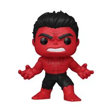 Boneco Funko Pop! Super Marvel Capitão América Admirável Mundo Novo - Hulk Vermelho