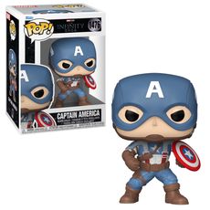 Boneco Funko Pop! Marvel Capitão América O Primeiro Vingador - Capitão América