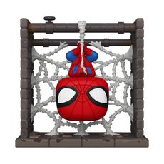 Boneco Funko Pop! Deluxe Marvel - Homem-Aranha na Teia