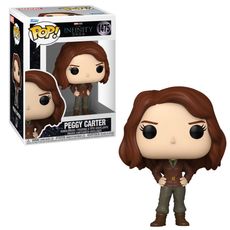 Boneco Funko Pop! Marvel Capitão América O Primeiro Vingador - Agente Carter