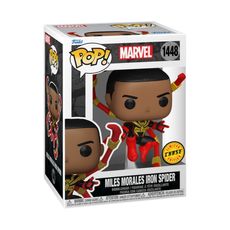 Boneco Funko Pop! Marvel HQ - Miles Homem-Aranha de Ferro Chase
