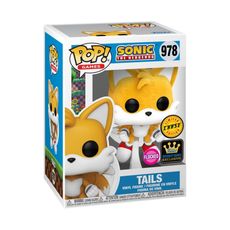 Boneco Funko Pop! Sonic the Hedgehog - Tails Voando Chase