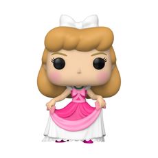 Boneco Funko Pop! Disney - Cinderela de Vestido Rosa