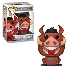 Boneco Funko Pop! Disney O Rei Leão - Luau Pumba