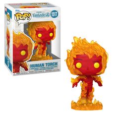 Boneco Funko Pop! Marvel Quarteto Fantástico - Tocha Humana