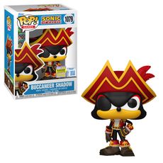 Boneco Funko Pop! Exclusivo SDCC25  Sonic the Hedgehog - Pirata Shadow