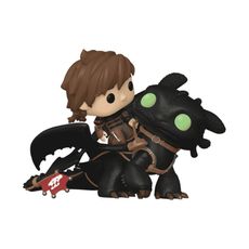 Boneco Funko Pop! Ride Como Treinar Seu Dragão - Soluço e Banguela