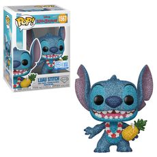 Boneco Funko Pop! Disney Lilo & Stitch - Luau Stitch (Diamond)