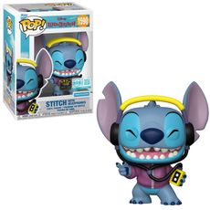 Boneco Funko Pop! Disney Lilo & Stitch - Stitch com Fone