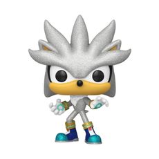 Boneco Funko Pop! Sonic The Hedgehog - Silver