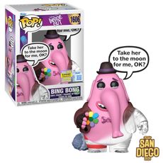 Boneco Funko Pop! SDCC25 Disney Divertida Mente - Bing Bong