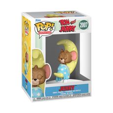 Boneco Funko Pop! Tom & Jerry - Jerry na Lua de Queijo