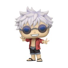 Boneco Funko Pop Expo2025 JujutsuKaisen Satoru Gojo na Praia
