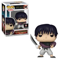Boneco Funko Pop! Jujutsu Kaisen - Toji Fushiguro com Chase